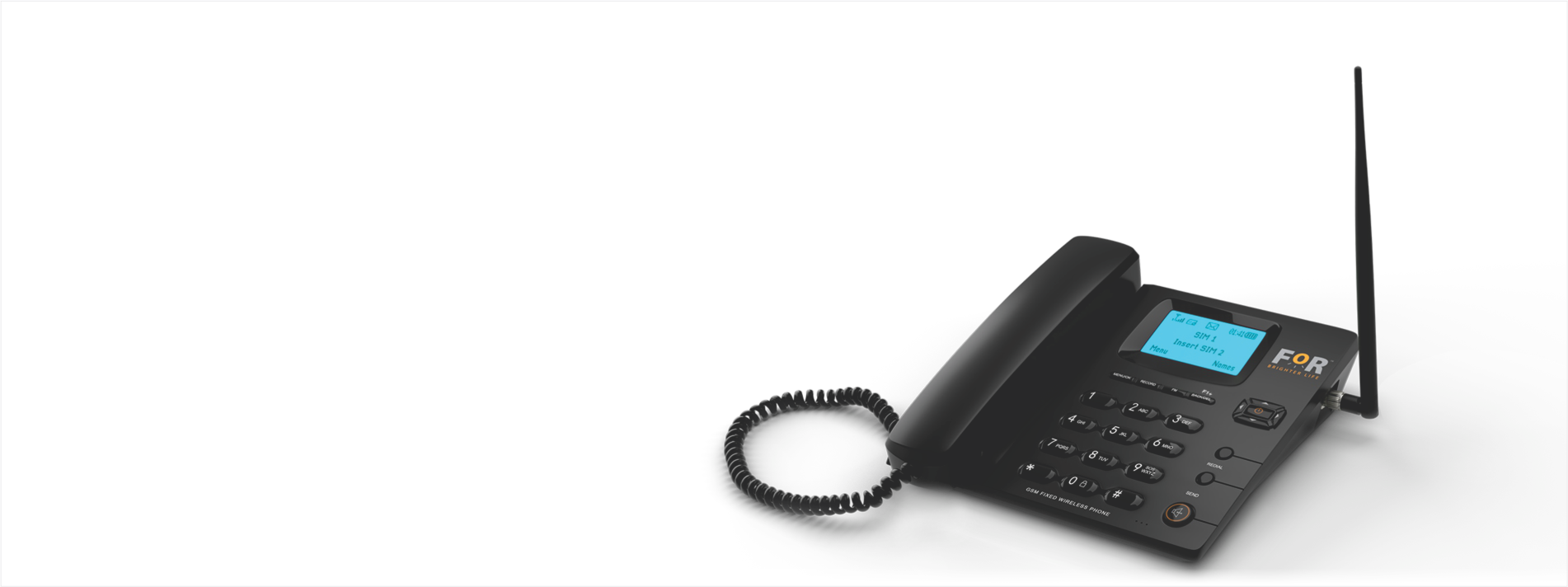 Fortechno | GSM DUAL SIM DESKTOP WIRELESS PHONE manufacturers